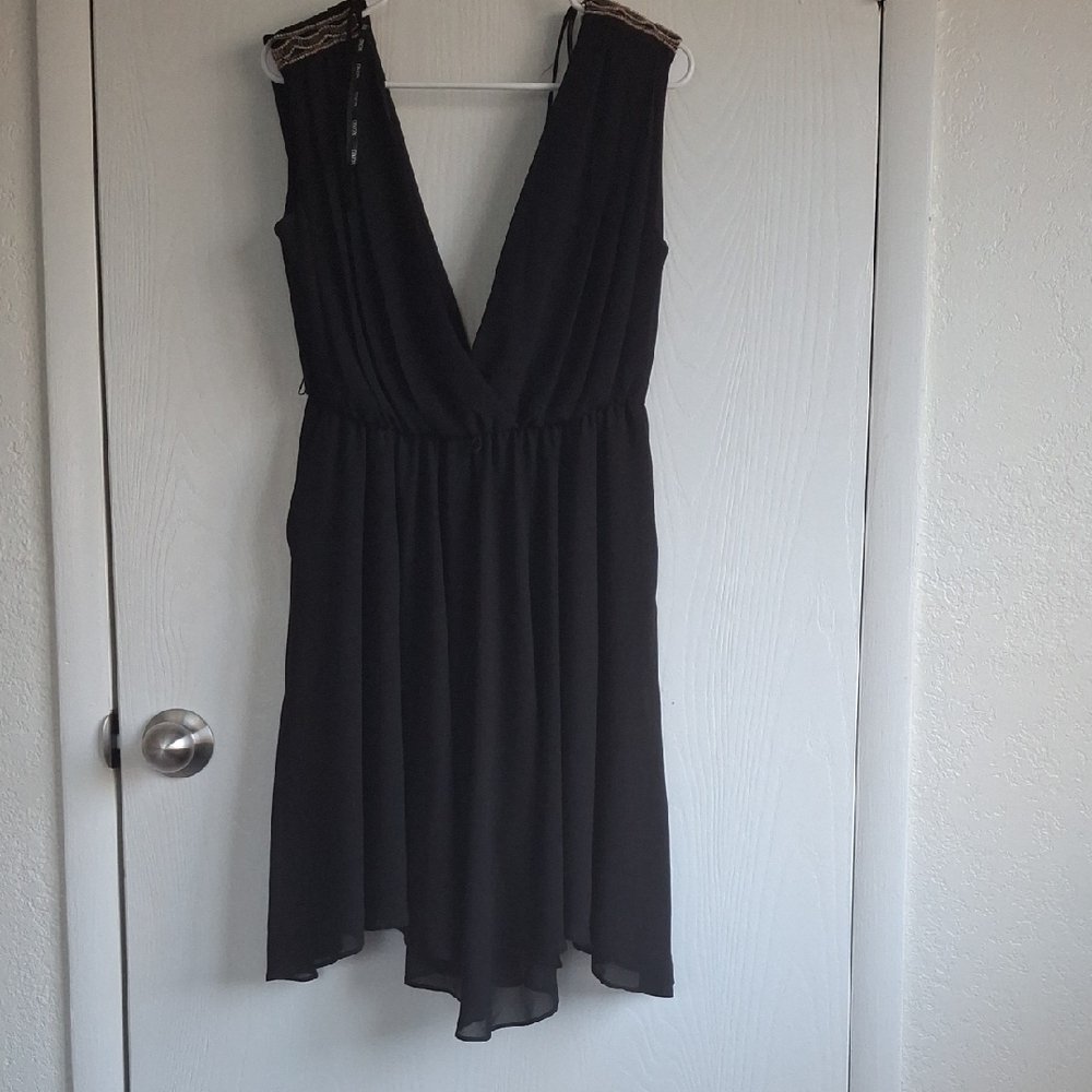 XOXO Black Sleeveless Dress